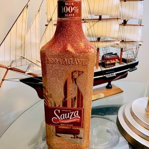 Glittered Sauza Tequila